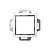 Адаптер 45 AtlasDesign бел. SE ATN000108