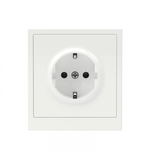 Розетка силовая KANT 2P+E без шторки бел. магнолия DKC 7000033 фото 6
