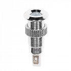 Индикатор металл. d8 220В подсветка бел. LED Rexant 36-4724