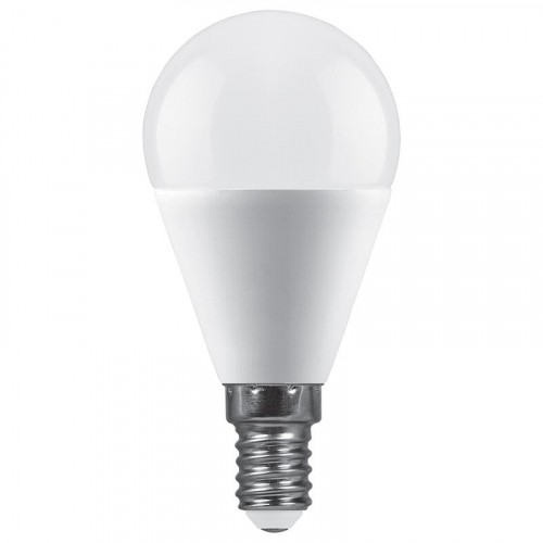 Лампа светодиодная LB-990 15Вт G45 шар 6400К E14 230В FERON 52080