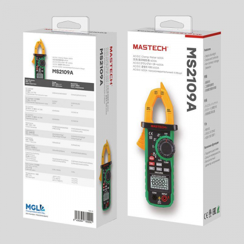 Клещи токовые MS2109A Mastech 13-1309 фото 4