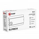 Щит ЩРВ-П-18 "SlimBox" IP41 бел. дверца PROxima EKF sb-v-18w