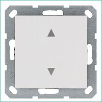 Выключатель для жалюзи 1-кл. 10А IP20 механизм бел. глянцевый Jasmart G3018W