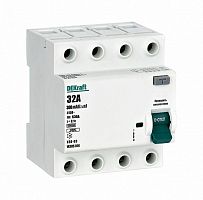Выключатель дифференциального тока 4P 32А 300мА тип A 6кА УЗО-03 SchE 14305DEK