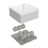 Коробка огнестойкая для кабель-канала 40-0470-FR2.5-12 Е15-Е120 103х103х45 Промрукав 40-0470-FR2.5-12