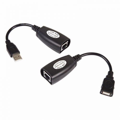 Удлинитель USB по витой паре (8p8c) Rexant 18-1176 фото 4