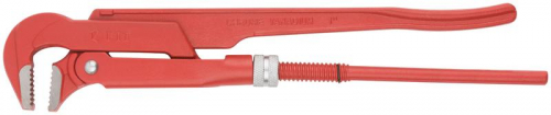 Ключ трубный газовый CrV Профи 90гр (тип L) 1дюйм FIT 70440