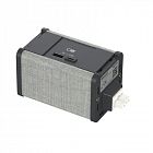 Блок Unica System+ 2хUSB A/C антрацит/сер. ткань SchE INS44207