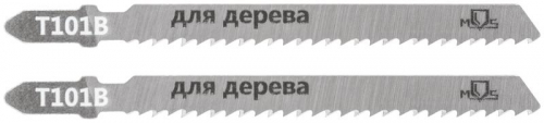 Полотно для эл. лобзика T101B по дереву HCS 100мм (уп.2шт) MOS 40802М