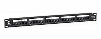 Патч-панель 19дюйм 1U 25 портов RJ11 (6P4C) Cabeus 7990c