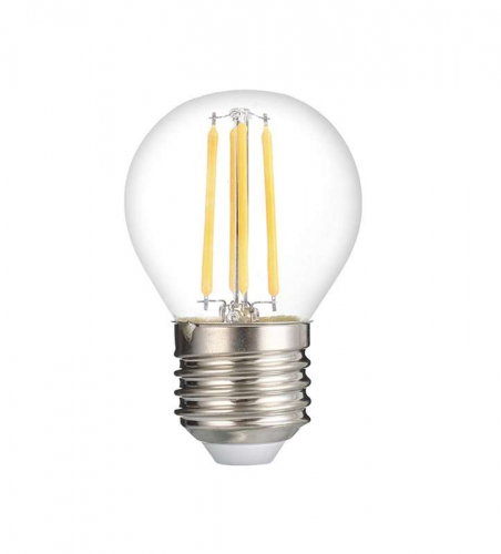 Лампа светодиодная филаментная PLED OMNI 6Вт G45 3000К тепл. бел. E27 230В/50Гц FR JazzWay 5021129