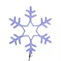 Фигура светодиодная "Снежинка LED" 55смх55см син. 28Вт 220В IP44 Neon-Night 501-335