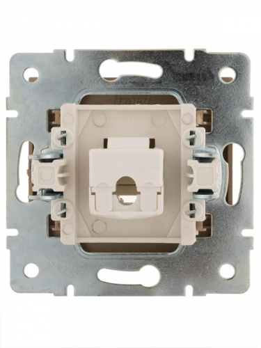 Механизм розетки компьютерной RJ45 Рейн матов. бронз. LEZARD 703-3188-139 фото 2