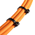 Хомут нейлоновый КСС MULTILOCK 5х350 черн. (уп.100шт) Fortisflex 102322