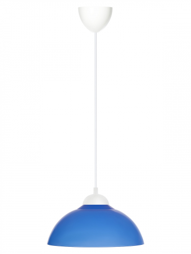 Светильник НСБ 1122/1 "Home mini" 15 Вт, Е27, синий, шнур белый TDM