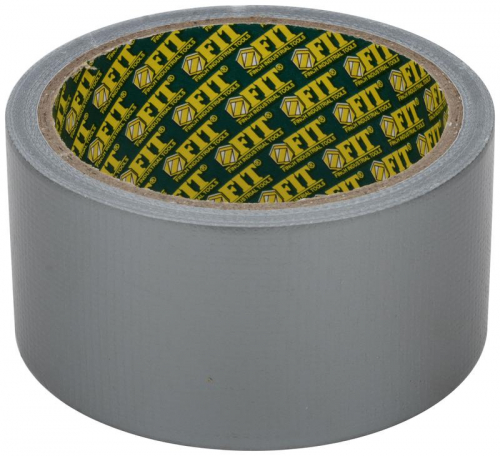 Лента клейкая универсальная армированная "Ductape" 48ммх10м FIT 11710