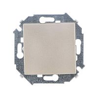 Переключатель перекрестный 1-кл. СП Simon 15 16А IP20 250В с 3-х мест винтов. зажим механизм шампань Simon 1591251-034