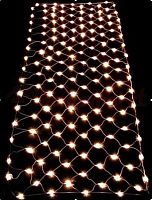Гирлянда сеть 1.5х1м NTLD144-WW-E-F 10% мигающих LED уличная IP44 тепл. бел. SHLights 4690601034762