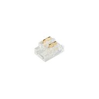 Коннектор FIX-MONO-5mm-2pin-STS прозрачный (уп.10шт) Arlight 053142