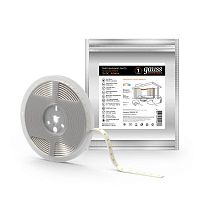 Лента светодиодная Elementary 2835/120-SMD 9.6Вт/м 3000К тепл. бел. IP66 290лм/м 12В 8мм (уп.5м) GAUSS 356000110