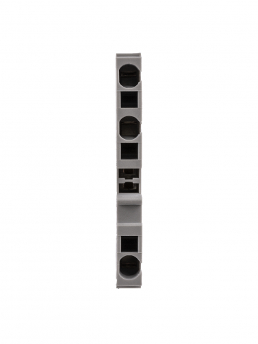 Зажим клеммный безвинтовой ЗКБ быстрого зажима 3 вывода 6 мм2 40А серый (Ph-C PT 6-TWIN) TDM фото 5