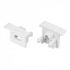 Заглушка SL-MINI-10-F WHITE с отверстием пластик (комплект) Arlight 049454