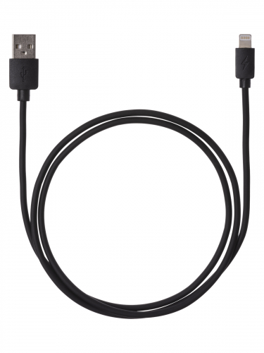 Дата-кабель, ДК 3, USB - Lightning, 1 м, черный, TDM фото 2