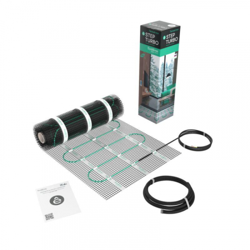 Комплект "Теплый пол" (мат) Step Turbo STM200080 200Вт/кв.м 1600Вт 8кв.м SE STM200080