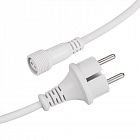 Шнур питания ARD-CLASSIC-ICEFALL-1.5M White (230В) (закрытый) Ardecoled 026106