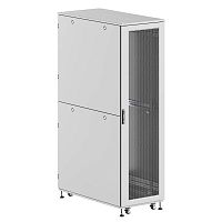 Шкаф напольный разобранный 19дюйм IT-CQE-N 42U 600х1000мм крыша с вырубкой дверь перф. и двойная перф. двойные боковые панели сер. RAL7035 DKC R5ITN42610FP1P2SG