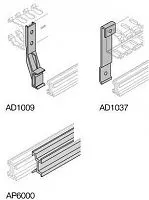 Адаптер глубины для Tmax XT1/XT3 Ш=600мм ABB 1STQ008202A0000