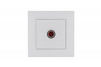 Розетка TV проходная Karea RIZZ бел. Makel 88001007