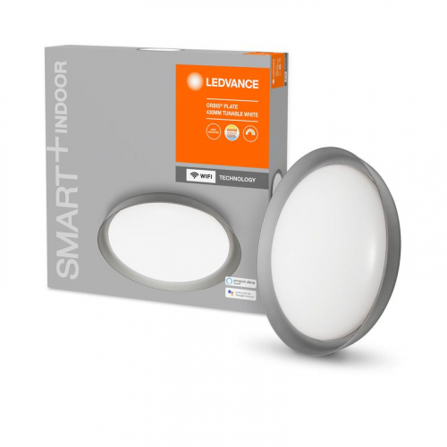 Светильник светодиодный SMART WIFI ORBIS PLATE RD 430 TW GR LEDVANCE 4058075486461 фото 4