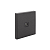 Розетка СП STRONG MIELE TV графит Kranz KR-78-0723-6
