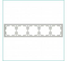 Рамка 5-м СП FD тауп матов. soft touch Jasmart FD1005PTM