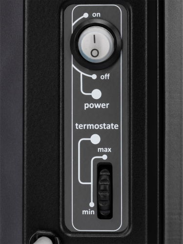 Конвектор электрический ЭК-1500С, 1500 Вт, термостат, СТИЧ, черный, TDM фото 8