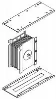 Блок соединительный 2500А Al 3L+N+PER НК IP55 IEK LB-2500A4-25-F-J