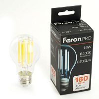 Лампа светодиодная LB-1116 16Вт 6400К E27 2600лм 175-265В FERON 51237