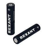 Элемент питания алкалиновый AAA/LR03 1.5В (блист.2шт) Rexant 39-1052