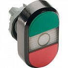 Кнопка двойная MPD1-11C START/STOP прозр. линза без текста ABB 1SFA611130R1108