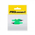 Штекер RCA "зел." (уп.2шт) PROCONNECT 14-0406-8