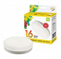 Лампа светодиодная LED-GX53-standard 16Вт таблетка 3000К тепл. бел. GX53 1440лм 230В ASD 4690612018720
