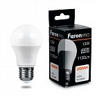 Лампа светодиодная LB-1013 13Вт A60 грушевидная 4000К E27 230В FERON 38033