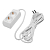 Удлинитель 2х3м с заземл. 10А IP20 S 2х3-Z 2.2кВт ПВС 3х0.75 Volsten 9309