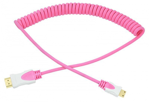 Шнур HDMI - mini HDMI 2м роз. витой Rexant 17-7126