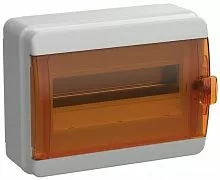 Корпус пластиковый КМПн-12 IP65 оранж. прозр. дверь TEKFOR IEK TF5-KP72-N-12-65-K03-K09