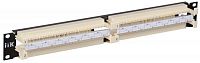 Кросс-панель CP100-1U110 19дюймов 100-парная 1U 110т. ITK CP100-1U110