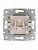 Розетка компьютерная 1-м СП Karina RJ45 механизм крем. LEZARD 707-0388-139