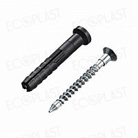 Дюбель-гвоздь полипр. потай. 6х40 EcoPlast 153856