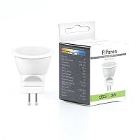 Лампа светодиодная LB-271 3Вт MR11 4000К G5.3 230В FERON 25552